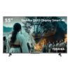 Smart TV QLED 55" 4K Toshiba Google TV 3 HDMI 2 USB Wi-Fi - TB060E