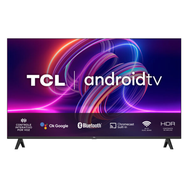 Smart TV TCL 43 Polegadas LED Full HD S5400A Android TV WiFi Bluetooth Google Assistente 43S5400A