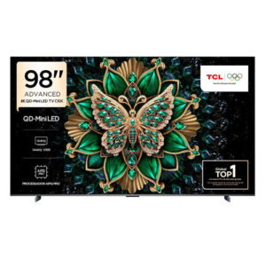 Smart TV TCL 98 Polegadas 98C6K 4K UHD QD-Mini Led Google Tv HDR 10+