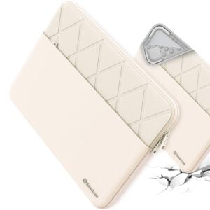 Smatree Capa de laptop para ASUS Vivobook S 15 S5507 Copilot+PC/M3502/S3502/K3502/S533/S532/, Vivobook 15 F512/F1502/M1502/F1504, Vivobook S 15 OLED K55004. 4, capa com bolso. et, branco (E614W)