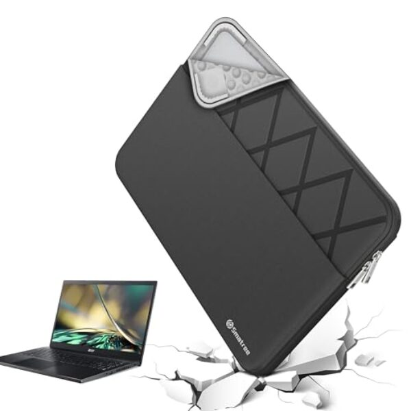 Smatree Capa de laptop para laptop Acer Predator Trition 300 de 15,6 polegadas, capa com bolso para acessórios, zíper YKK, design patenteado Super-Corner (E639)
