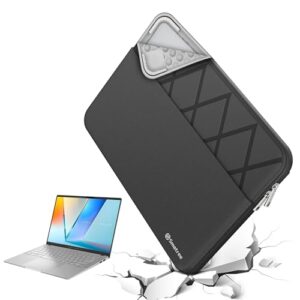 Smatree Capa para laptop para ASUS Zenbook Pro 15 OLED UM535 de 15,6 polegadas, para Vivobook Pro 15X M6501/15X OLED K6501 de 15,6 polegadas, capa com bolso para acessórios, zíper YKK, design à prova