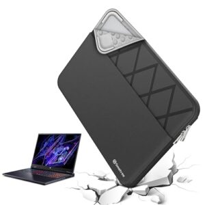 Smatree Capa para laptop para laptop gamer Acer Nitro 16 AN16-41-R148/R3ZV/R4CY/R1WE/R5KC/AN16-51-56VR, capa protetora com bolso para acessórios, design patenteado à prova de choque (E660)