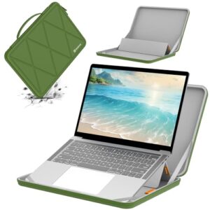 Smatree MS130 Capa protetora rígida de EVA com suporte compatível com ASUS ROG Strix Scar de 18 polegadas 18 2025 G835/2024 G834/2023 G834, para ASUS ROG Strix G18 2025/2024/2023, verde