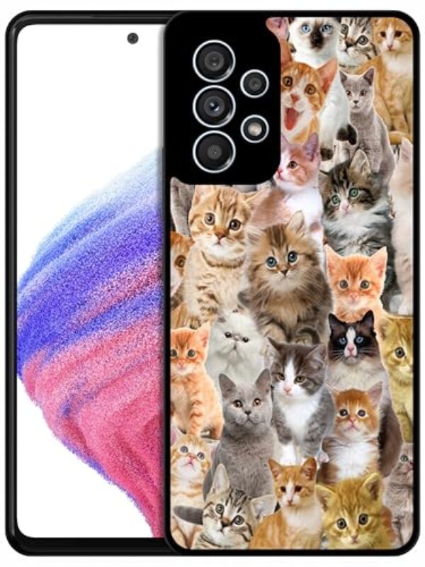 SM CASES Capa para Samsung Galaxy A73 5G - Capa protetora de borracha TPU à prova de choque para Samsung Galaxy A73 5G para Samsung Galaxy A73 5G