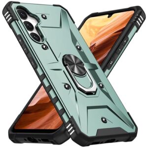 SORAKA Capa para Samsung Galaxy A54 5G com suporte para anel,PC rígido e TPU macio,proteção dupla 2 em 1,compatível com suportes magnéticos para carros