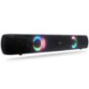 Soundbar Caixa De Som Bluetooth Potente Tv Smart Wireless Led RGB Aux P2 Type-C Notebook Pc Celular Cartão Micro SD USB