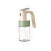 Spray de Óleo 200ml Cozinha Vidro Reutilizável para Azeite Vinagre Churrasco Saladas(Verde)