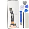 Substituição de tela de montagem de tela LCD IPS para Motorola Moto G24 Power 2024 E14 Preto 6,6 polegadas