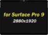 Substituição de tela para Microsoft Surface Pro 9 2038 para Surface Pro 9 (2021) 33.0 cm 2880x1920 120HZ LED LCD Touch Screen Display digitalizador componentes de montagem (apenas para Surface Pro 9)