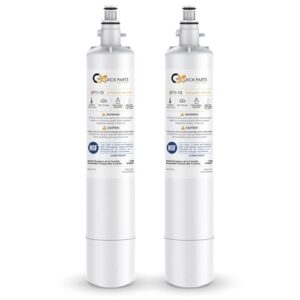 Substituição do filtro de água do refrigerador QPD 18 para Fisher & Paykel RPWF – Compatível com RF170ADJX4, RF170ADUSB5, RF201ADUSB5, RF201ADUSX5 N, RF172GDUX1 e mais – Certificação NSF – (pacote com