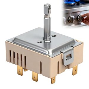 Substituição do interruptor infinito do queimador de alcance DG44-01006B, compatível com os modelos Samsung de fogão elétrico e a gás AP6037530, PS11771631, EAP11771631, PD00035203