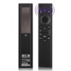 Substituição para controle remoto de voz Samsung Frame TV BN59-01385A, recarregável por energia solar, compatível com Samsung 2021-2025 Neo LED Smart 4K Ultra HD, preto