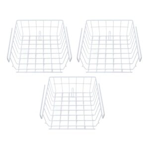 SUNGOOYUE Cesta de Armazenamento de 3 Peças Sob a Prateleira, Suspensão Durável Sob a Cesta da Prateleira para Uso Doméstico