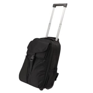 SUNGOOYUE Mochila Com Rodinhas, Mochila de Viagem de Compressão Com Vedação a Vácuo 30L Com Bolsa de Armazenamento Removível e Porta de Carregamento USB, Bagagem de Mão para Acampamento