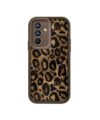 Sunswim Compatível com Galaxy A35 5G fofo leopardo [proteção da lente da câmera] capa protetora para celular feminina e meninas à prova de choque para Samsung Galaxy A35 5G - marrom