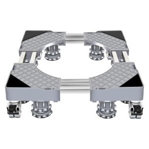 Suporte com Rodinhas para Geladeira, Máquina de Lavar e Fogão, Carrinho Móvel e Base para Eletrodomésticos(Básico(sem centro suportes))