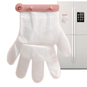 Suporte de parede para dispensador de | Armazenamento doméstico de - Suporte para dispensador de organizador doméstico com 100 para manuseio de alimentos, limpeza de