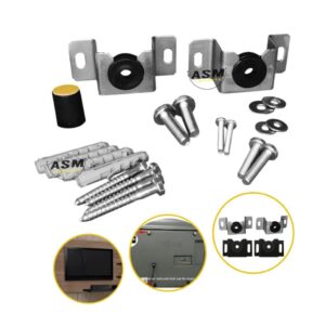 SUPORTE DE TV FIXO PAREDE DE 4, 6 UNIDADES P/ LED, OLED, SMART TV, LCD DE TV 10''ATÉ 71''