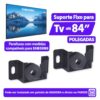 Suporte Fixo Para Tv Samsung 50 55 60 65 70 75 Polegadas Preto