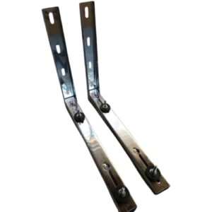 Suporte para Ar Condicionado Split Inox 500 mm até 24000 BTUs, 1 Par, Máquinas com Peso de até 45 kg. Peso Para Dobra ou Ruptura 270 Kg