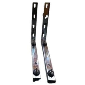Suporte para Ar Condicionado Split Inox 600 mm até 60000 Btus , 1 Par, Máquinas com Peso de até 70 kg. Peso Para Dobra ou Ruptura 420 Kg