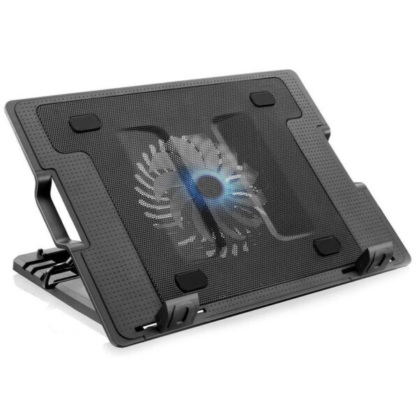 Suporte para Notebook Multilaser AC166 - até 17 - 4 ajustes de Altura - 2 portas USB - com LED
