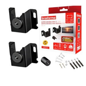 Suporte Tv Universal Fixo - TV Smart LED LCD 4K Parede Painel 24 á 100 Polegadas