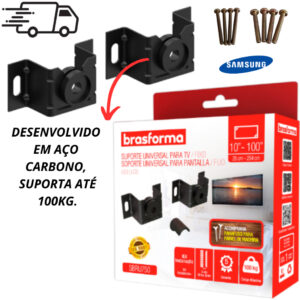 Suporte Universal Fixo Para Smart TV LED LCD 4K Parede Painel 10 24 32 43 50 55 60 75 100 Polegadas