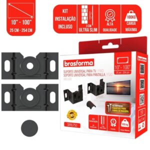 Suporte Universal Fixo Para Smart TV LED LCD 4K Parede Painel 10 24 32 43 50 55 60 75 100 Polegadas