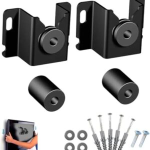 Suporte Universal para TV, Ajustável, Fixo e Inclinável, Compatível com TVs LED, LCD e Smart TV de 10 a 80 Polegadas, Instalação Segura