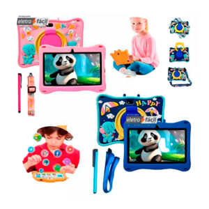 Tablet Infantil Androide 13 4ram 64gb Wi-Fi 4G/5G Play store Lançamento
