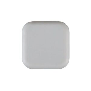 Tampa de porta autoadesiva, silenciosa, anticolisão, protetor quadrado cinza