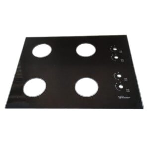 Tampo Vidro Para Cooktop Fogão Fischer 4 Bocas | | 1519.