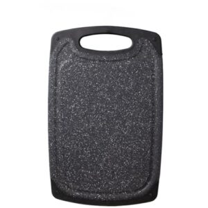 Tábuas de Cortar, Tabua Multiuso de Corte Polipropileno Preto, Resistente, 30x20x0.5cm(M)