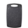 Tábuas de Cortar, Tabua Multiuso de Corte Polipropileno Preto, Resistente, 30x20x0.5cm(G)