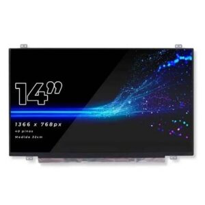 Tela Notebook 14 polegadas slim com 40 pinos diversos notebooks