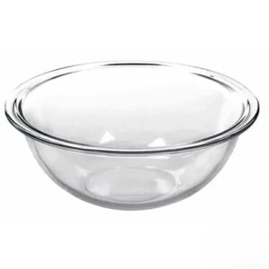 Tigela de Vidro Grande 4 Litros Preparo Saladeira Plus,bowl