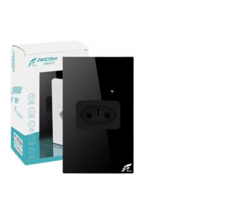 Tomada Inteligente Modular De Parede Para Embutir 20a Cor Preto