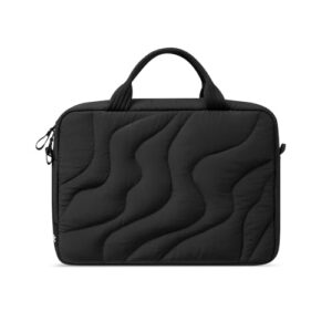 tomtoc Bolsa de transporte para laptop de 16 polegadas para mulheres, capa elegante para laptop compatível com MacBook Pro de 16 polegadas e outros computadores de 15 a 16 polegadas, bolsa leve para