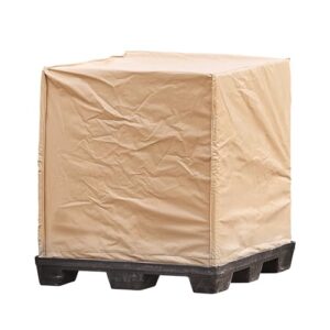 TRANSHIELD Capa De Palete Universal Quadrada Para Áreas Externas, Uso Com Paletes, Unidades Ar Condicionado, Geradores, Móveis Jardim, À Prova D'Água E Resistente (152 Cm X 152 203 Cm)