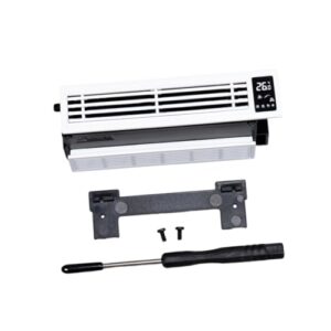 TTETTZ Conjunto de Modelo de Ar Condicionado em Miniatura para Decoração de Casa de Bonecas, Escala 1/12, Modelo de Mobília para Casa de Bonecas, Estilo a