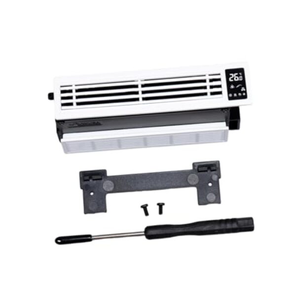 TTETTZ Conjunto de Modelo de Ar Condicionado em Miniatura para Decoração de Casa de Bonecas, Escala 1/12, Modelo de Mobília para Casa de Bonecas, Estilo a