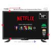 TV LED 32 POLEGADAS SMART WIFI NOVA ANDROID GOOGLE PLAY DLNA MIRACAST - PROMOÇÃO