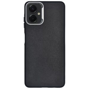 ULXITEYU Capa para celular Samsung Galaxy A06 preta, [proteção contra quedas de 3 metros] Capa protetora de TPU macio antiderrapante à prova de choque
