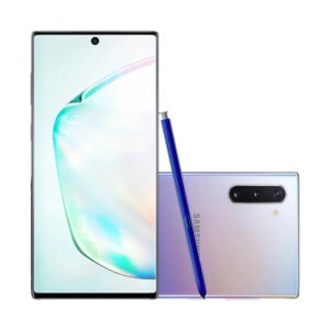 Usado: Smartphone Samsung Galaxy Note10 256gb 8gb Ram Tela 6.3 Cor Prateado | Recondicionado