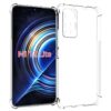 USTIYA Capa para Xiaomi 12 Lite Uso Resistente, Bumper Absorção Choques em TPU Transparente Protector Câmera Espessamento nas Quatro Pontas da Carcasa