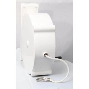 Varal Retratil, Varal de Roupas Retrátil 30 Metros Corda Resistente Forte(branco)