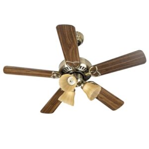 Venti-Delta Ventilador de Teto Inverter Retrátil Classique Led Controle Remoto Bivolt Bronze