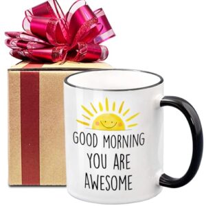 VLUG Thank You Gifts for Women Men, Teacher Appreciation Gifts, Employee Appreciation Gift for Coworkers, Novelty You are Awesome Mug Gift for Coworker, Teacher, Nurse Boss Friends-303